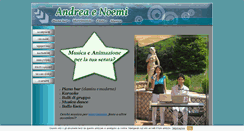 Desktop Screenshot of andreaenoemi.it