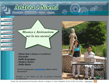 Tablet Screenshot of andreaenoemi.it